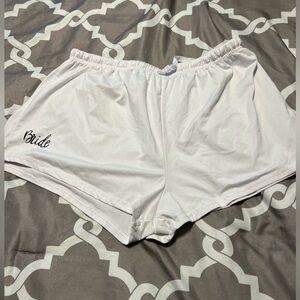 Bride shorts